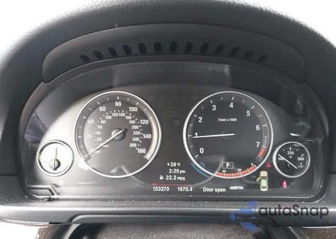 2012 BMW 528I z USA, uszkodzony, nr VIN WBAXG5C50CDY28218